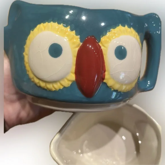 Twinings of London "Vintage Classics" Owl Tea For One Tea Caddy Cup & Pot NEW - Picture 2 of 15